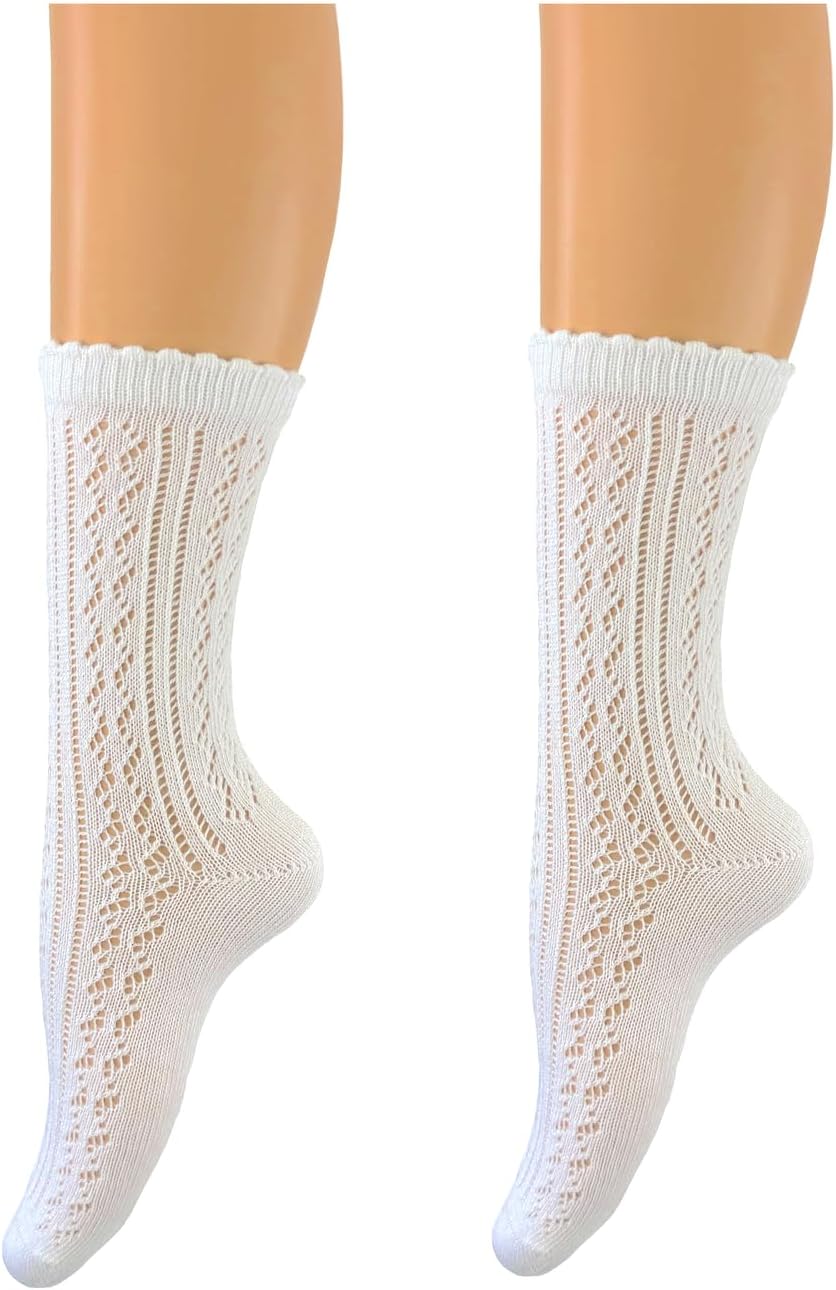 Primadon Socken 35-38 Anna | Elegante Trachtensocken für Damen 2er-Set