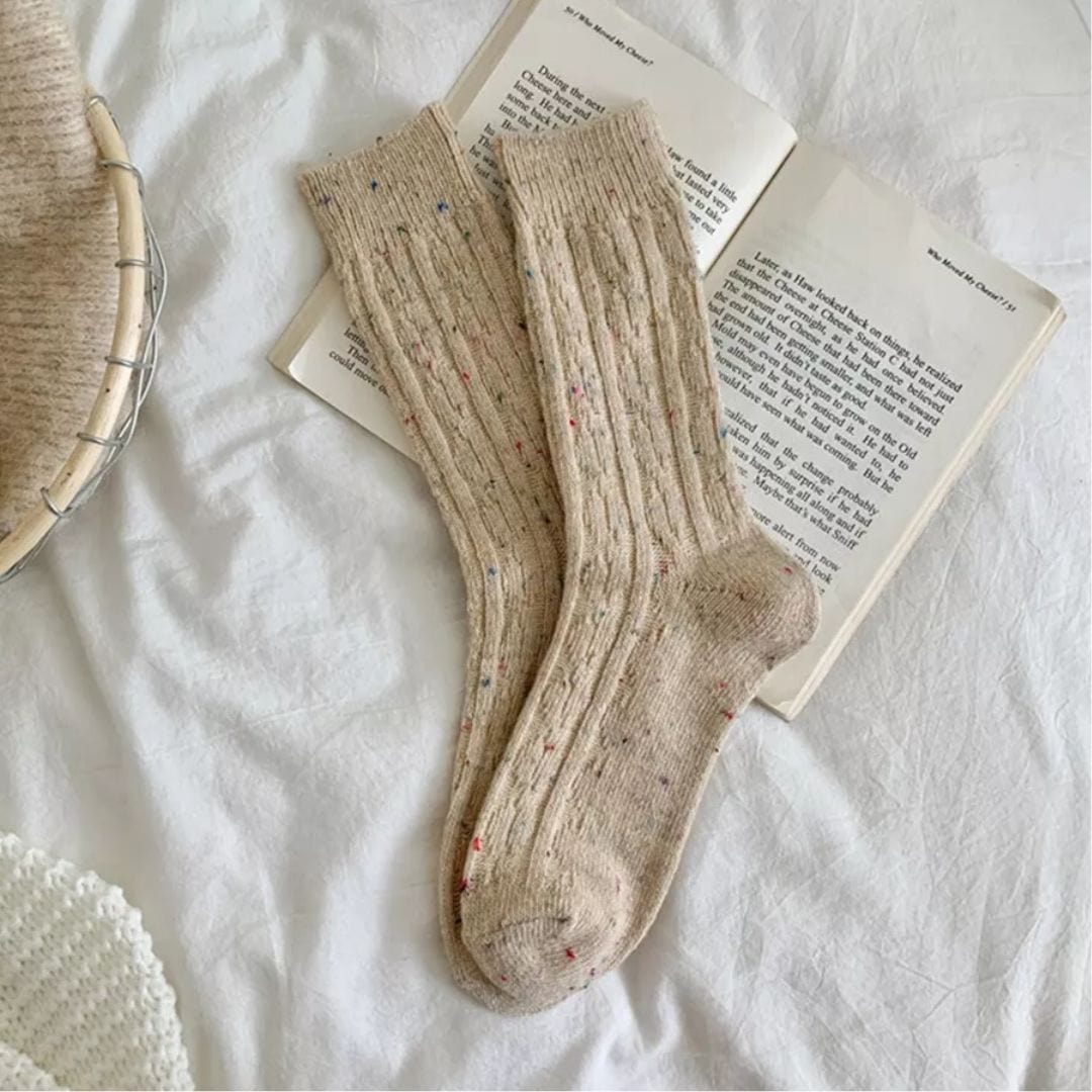 Primadon Socken Hafer Charlotte | Lässige Trachtensocken für Damen Vintage