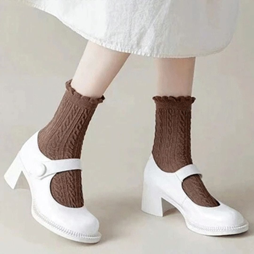 Primadon Socken & Strumpfwaren Default Hazel | Elegante Trachtensocken für Damen Vintage