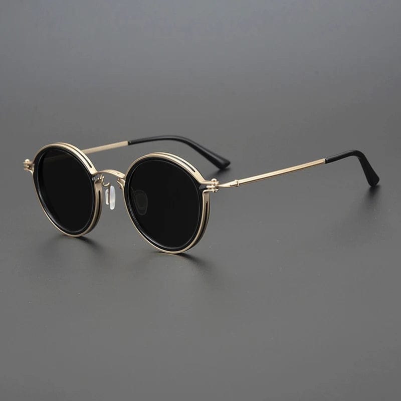 Primadon Sonnenbrillen Gold Oliver | Elegante Sonnenbrille für Herren UV400 Schutz