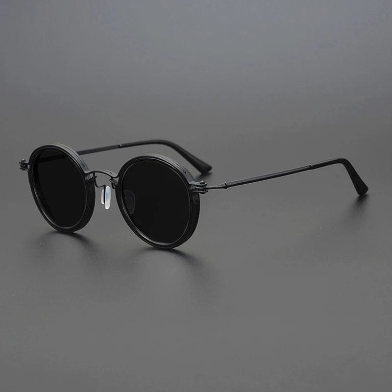 Primadon Sonnenbrillen Gunmetal Schwarz Oliver | Elegante Sonnenbrille für Herren UV400 Schutz
