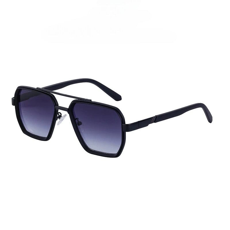 Primadon Sonnenbrillen Lila Glas mit schwarzen Rahmen Aethos | robuster Herren Sonnenbrille mit UV-Schutz