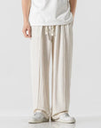 Primadon Sweatpants: Jogginghose Beige / S Duke | Lässige Sweatpants für Herren Leinen