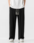 Primadon Sweatpants: Jogginghose Schwarz / S Duke | Lässige Sweatpants für Herren Leinen