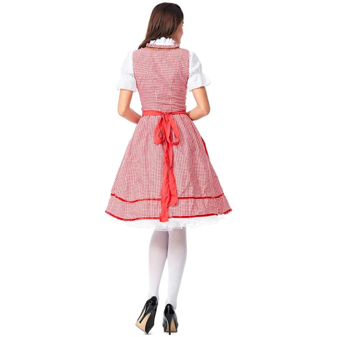 Primadon Traditionelle Kleider Amelie | Elegantes Dirndl für Damen Oktoberfest