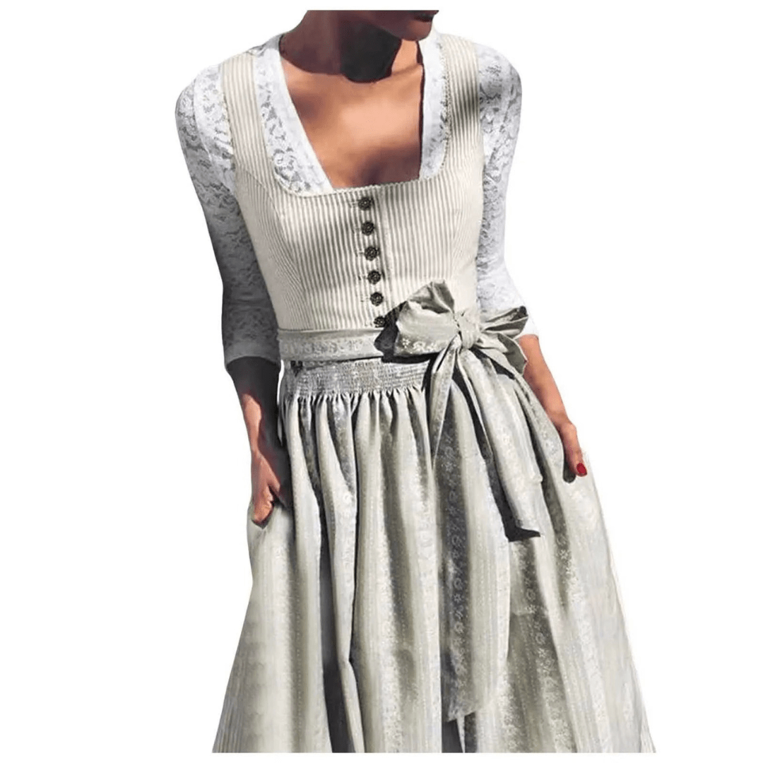 Primadon Traditionelle Kleider Default Emilia | Elegantes Dirndlkleid für Damen Oktoberfest