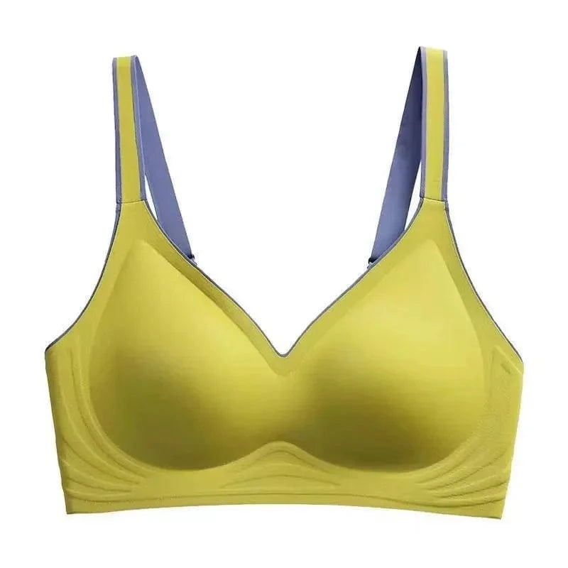 Primadon Übergrößen-BHs Oliven-Gelb / S Sophie | kabelloser Shaper-BH für Damen elegant