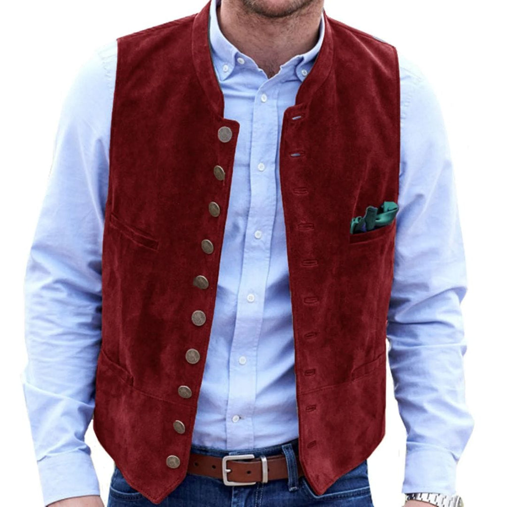 Primadon Westen Angelo | Elegante Trachtenweste für Herren Vintage