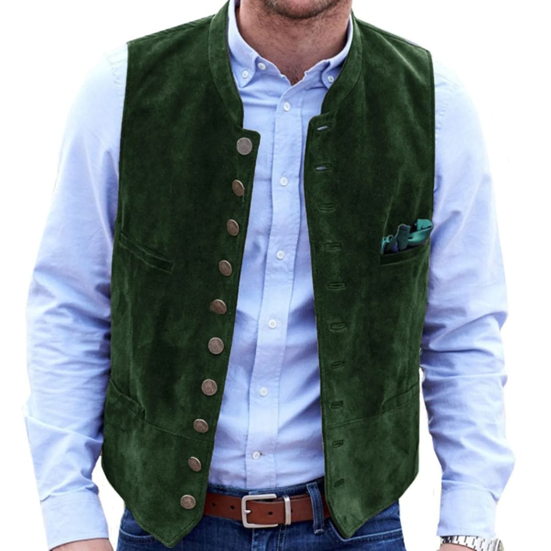 Primadon Westen Angelo | Elegante Trachtenweste für Herren Vintage