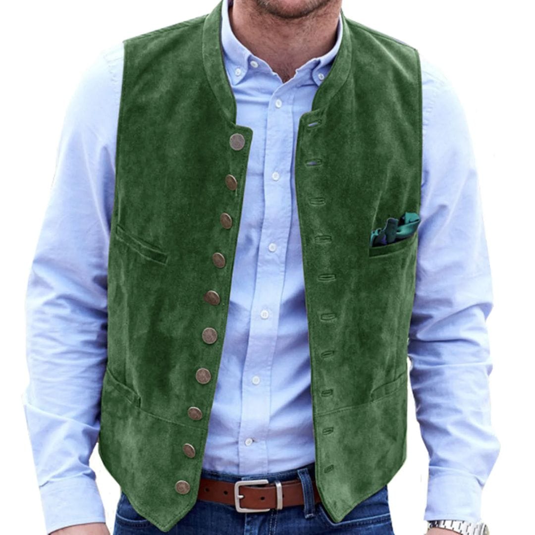 Primadon Westen Angelo | Elegante Trachtenweste für Herren Vintage