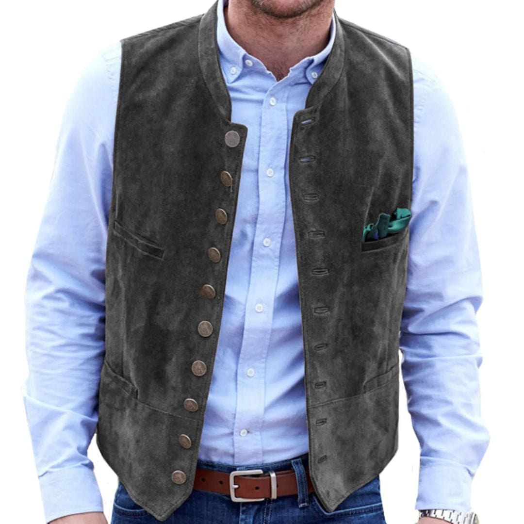 Primadon Westen Angelo | Elegante Trachtenweste für Herren Vintage