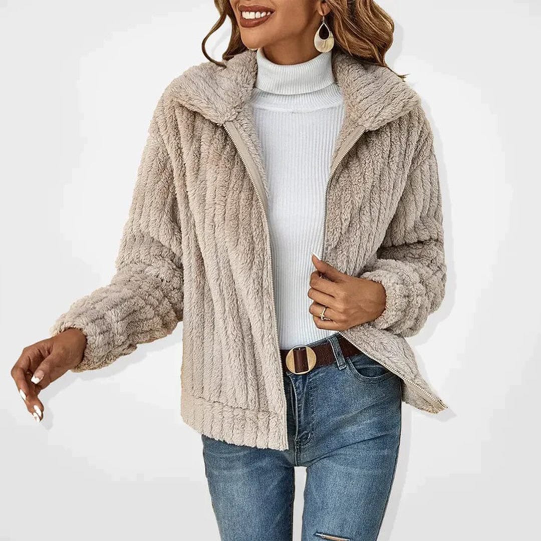 Primadon Westen Aprikose / S Ember Damen Fleece Weste | Ultra-weich, Trendy Design