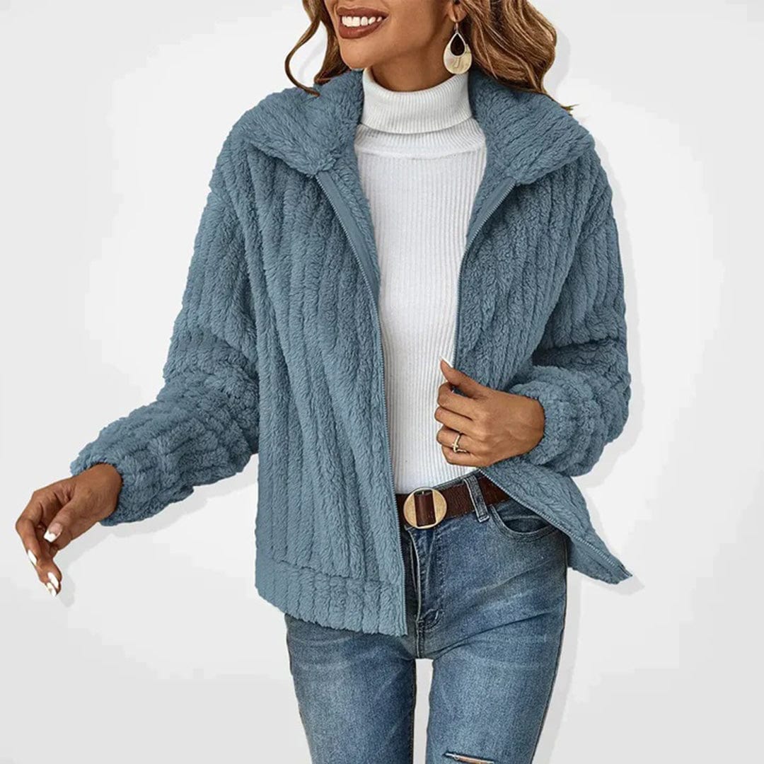 Primadon Westen Blau / S Ember Damen Fleece Weste | Ultra-weich, Trendy Design