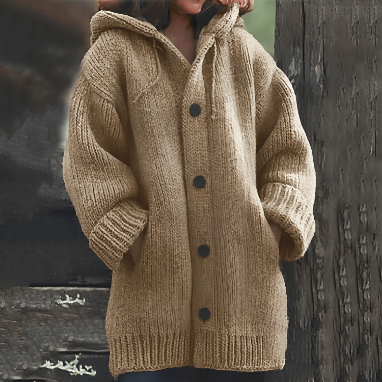 Primadon Westen Braun / S Sophie Damen Weste | Bequeme Baumwollmischung, Stilvoll und Warm