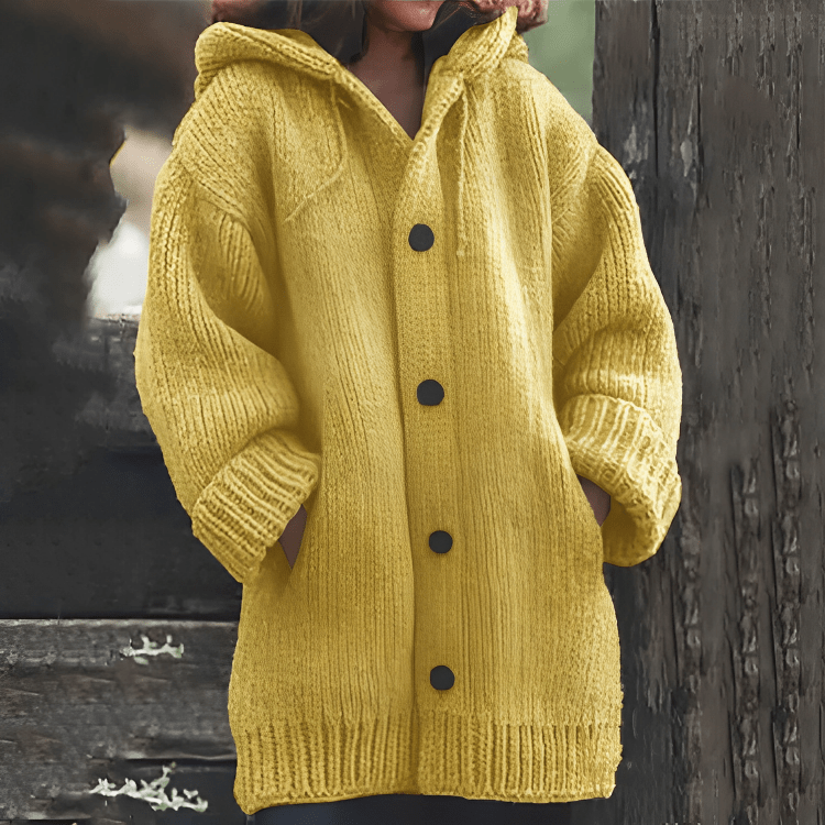 Primadon Westen Gelb / S Sophie Damen Weste | Bequeme Baumwollmischung, Stilvoll und Warm