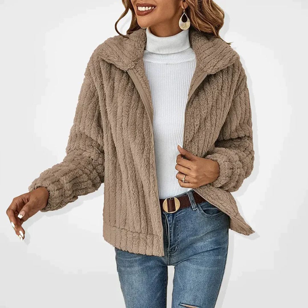 Primadon Westen Khaki / S Ember Damen Fleece Weste | Ultra-weich, Trendy Design