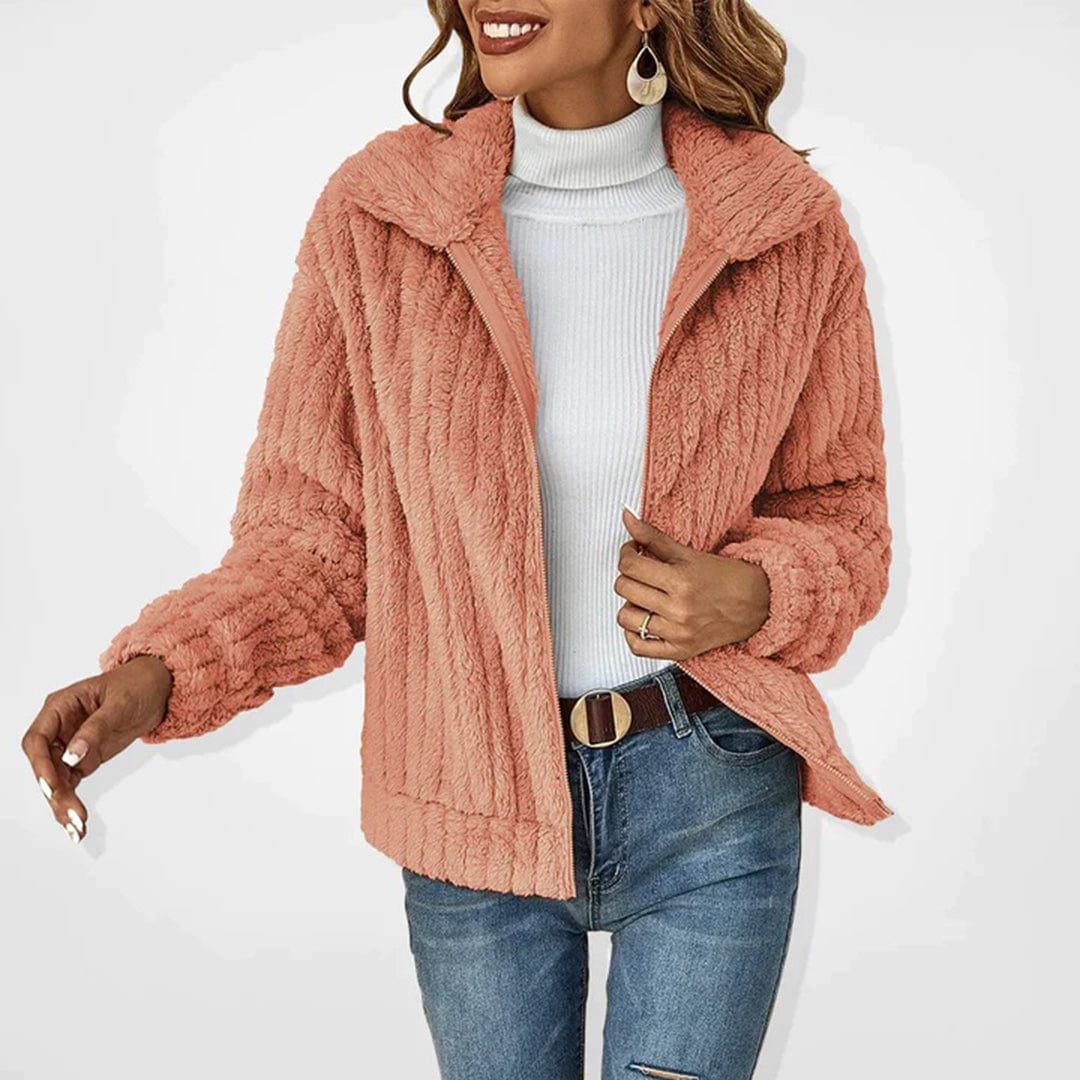 Primadon Westen Rosa / S Ember Damen Fleece Weste | Ultra-weich, Trendy Design