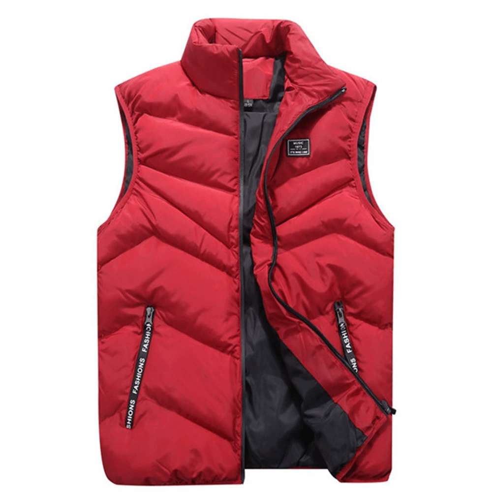 Primadon Westen Rot / S Leon | Leichte Herren Weste für Outdoor Aktivitäten