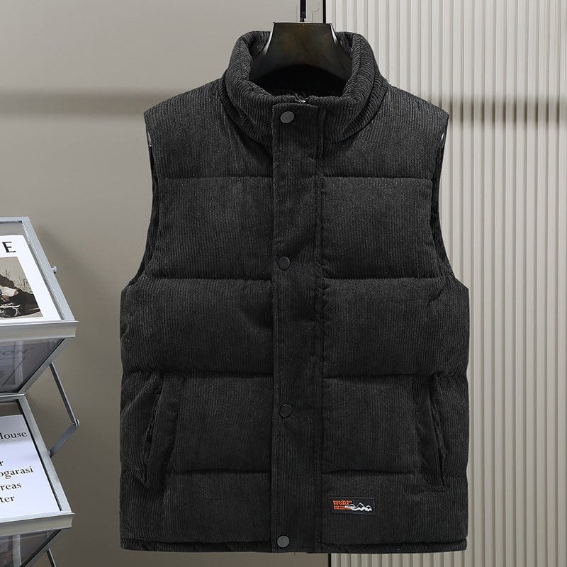 Primadon Westen Schwarz / S Felix | Elegante Weste für Herren warm isolierend